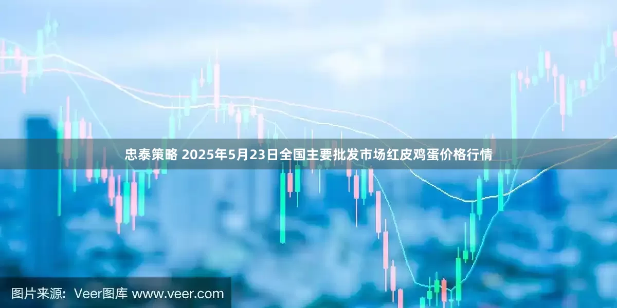 忠泰策略 2025年5月23日全国主要批发市场红皮鸡蛋价格行情