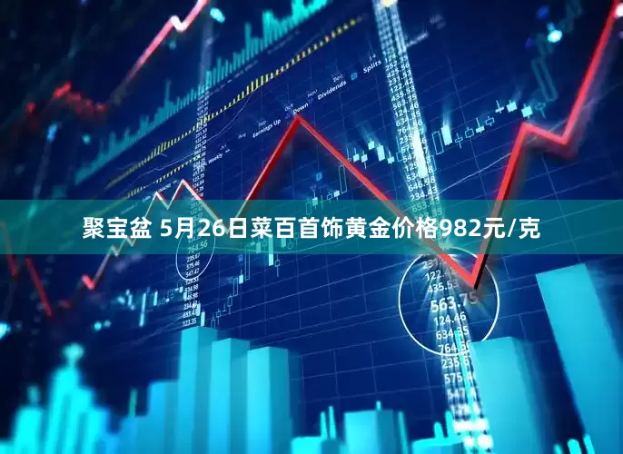 聚宝盆 5月26日菜百首饰黄金价格982元/克